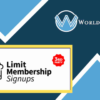 MemberPress Toolbox – Limit Signups - WorldPress IFY