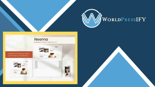 Neema - Business Coach Elementor Template Kit - WorldPress IFY