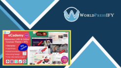 eCademy Elementor LMS Online Courses - WorldPress IFY