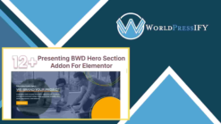 BWD Hero Section Addon For Elementor - WorldPress IFY