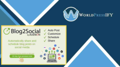 Blog2Social Premium - Social Media Auto Post and Scheduler - WorldPress IFY
