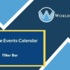 The Events Calendar Filter Bar - WorldPress IFY