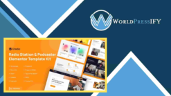 Uradio - Radio Station & Podcaster Elementor Template Kit - WorldPressIFY