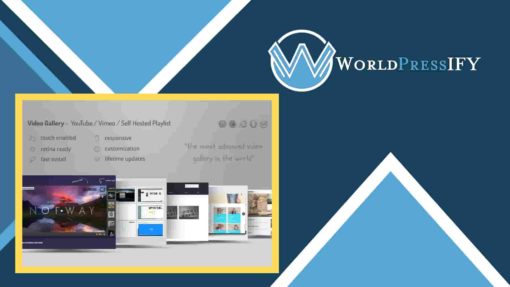 Video Gallery WordPress Plugin /w YouTube, Vimeo, Facebook pages - WorldPressIFY