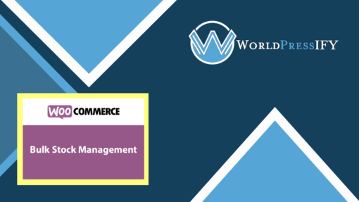 WooCommerce Bulk Stock Management
