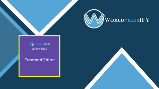 LearnPress Frontend Editor