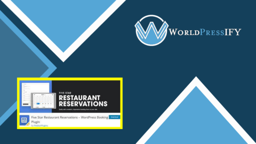 Five Star Restaurant - WordPress Restaurant Reservation Plugin - WorldPressIFY