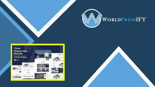 Transpo - Charter Bus Rental Company WordPress Elementor Template Kit - WorldPressIFY