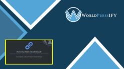 Interlinks Manager for WordPress - WorldPress IFY