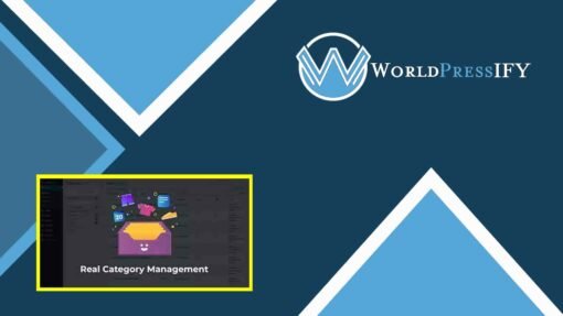 WordPress Real Category Management - Custom category term order Tree view - WorldPress IFY
