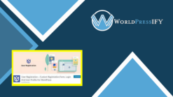 User Registration Customize My Account Addon - WorldPressIFY