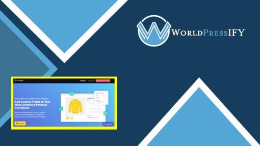 WooCommerce Custom Fields for Variations - WorldPress IFY