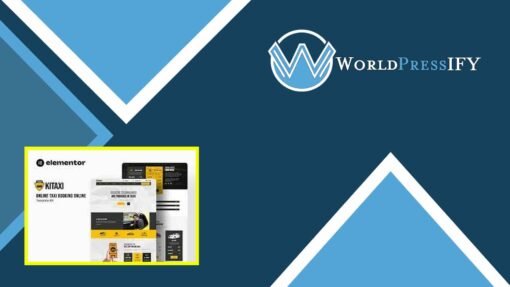 Kitaxi - Online Taxi Booking Elementor Template Kit - WorldPress IFY