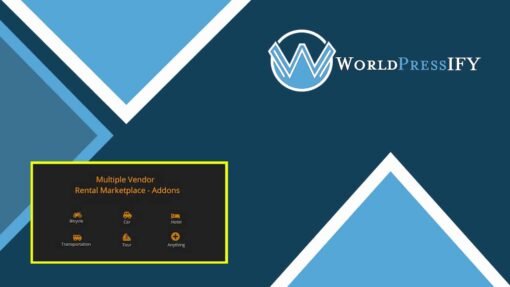 Multiple Vendor for Rental Marketplace - WorldPress IFY