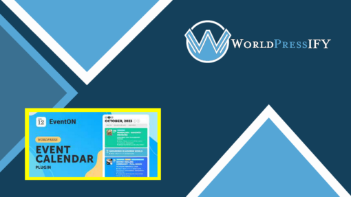 EventOn – WordPress Event Calendar Plugin - WorldPressIFY