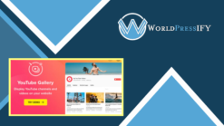 YouTube Plugin – WordPress Gallery for YouTube