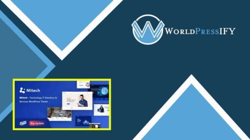 Mitech - Technology IT Solutions & Services WordPress Theme - WorldPress IFY