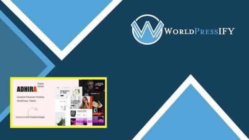 Adhira - Creative Agency Portfolio WordPress Theme - WorldPress IFY