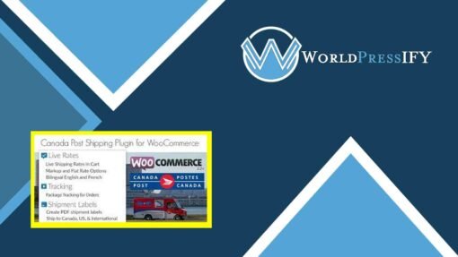 Canada Post Woocommerce Shipping Plugin - WorldPress IFY