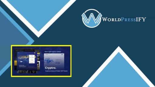 Cryptro - Cryptocurrency, Blockchain , Bitcoin & Financial Technology WordPress Theme - WorldPress IFY