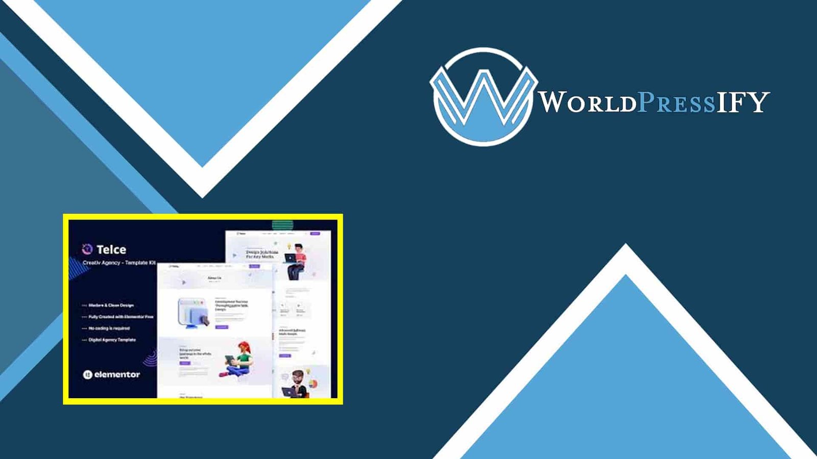 Telce - Creative Agency Elementor Template Kit - WorldPress IFY Telce - Creative Agency Elementor Template Kit - WorldPress IFY