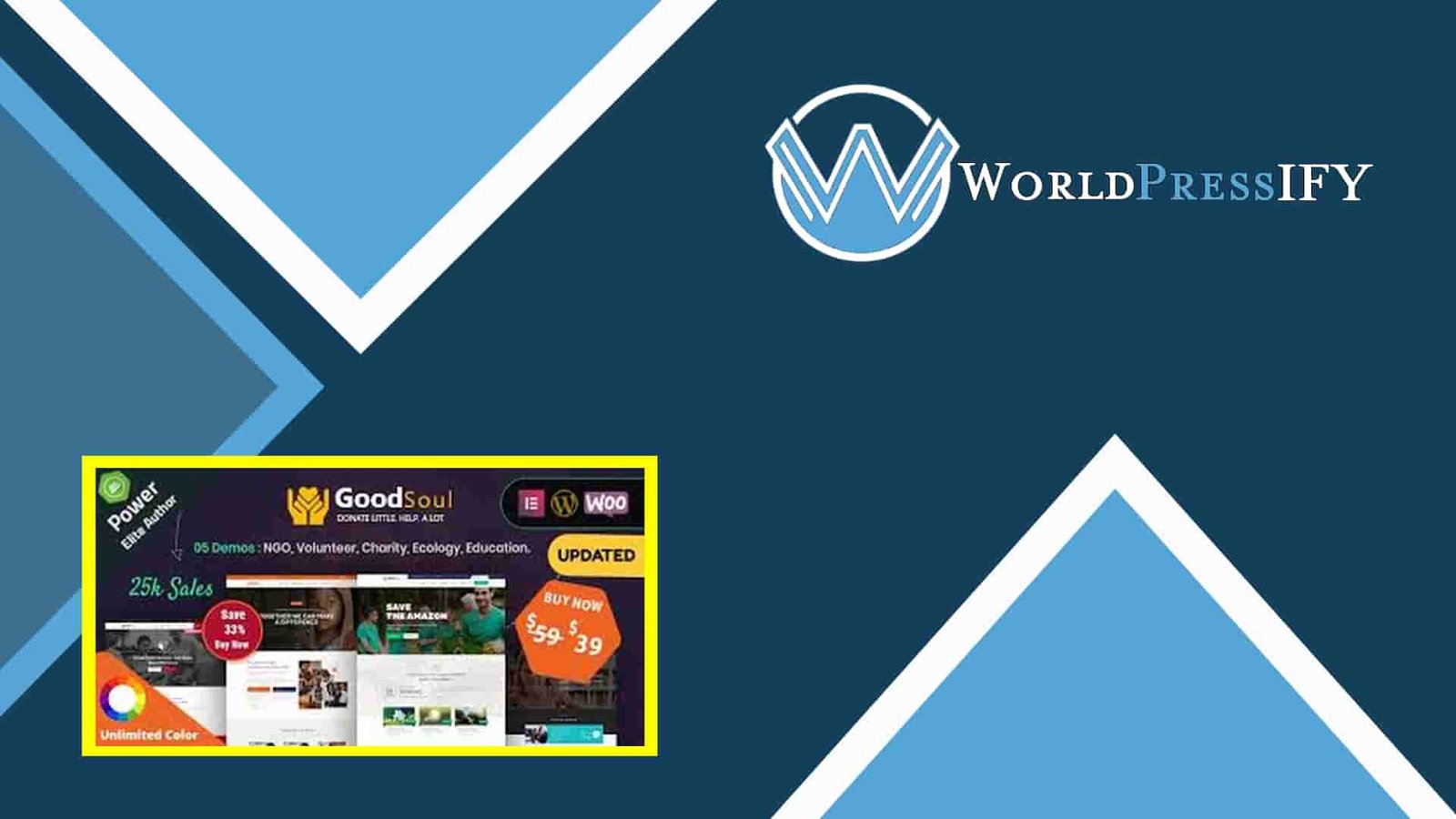 GoodSoul - Charity and Fundraising WordPress Theme - WorldPress IFY GoodSoul - Charity and Fundraising WordPress Theme - WorldPress IFY