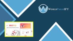 Moto - WordPress Landing Page Theme - WorldPress IFY