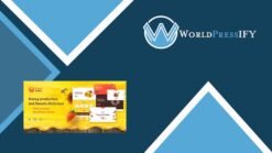 SweetMielo Honey Production and Sweets Delicious WordPress Theme - WorldPress IFY