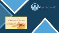 WPBulky - WordPress Bulk Edit Post Types - WorldPress IFY