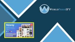 Newsy - Viral News and Magazine WordPress Theme - WorldPress IFY