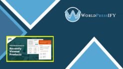 YITH WooCommerce Recently Viewed Products Premium - WorldPress IFY