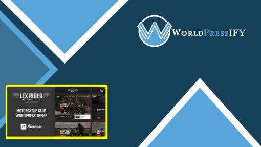 LexRider - Motorcycle Club WordPress Theme - WorldPress IFY