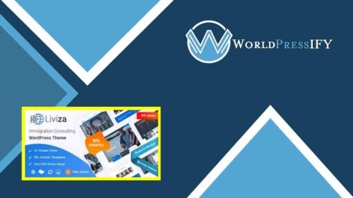 Liviza - Immigration Consulting WordPress Theme - WorldPress IFY