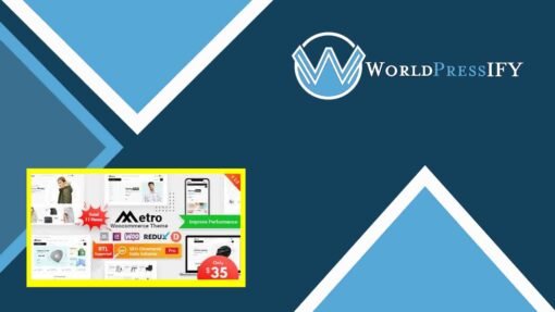 Metro - Minimal WooCommerce WordPress Theme - WorldPress IFY