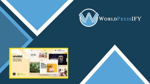 Caridad - Charity WordPress Theme - WorldPress IFY
