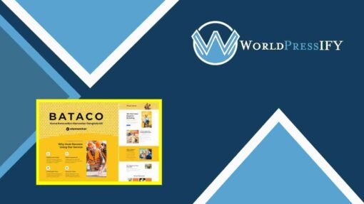 Bataco - Home Renovation and Construction Elementor Template Kit - WorldPress IFY