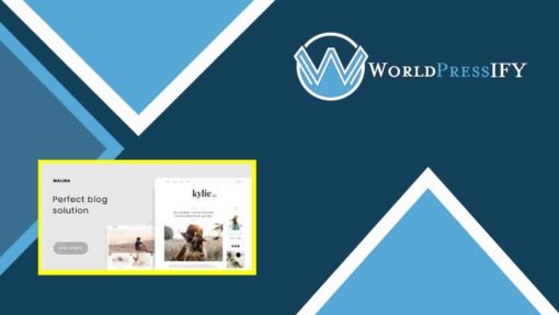 Malina Personal WordPress Blog Theme - WorldPress IFY