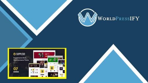 Supplero - Supplement Store WooCommerce Theme - WorldPress IFY