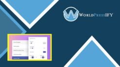 User registration Style Customizer Addon - WorldPress IFY
