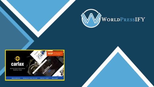 Carlax Car Parts Store and Auto Service WordPress Theme - WorldPress IFY