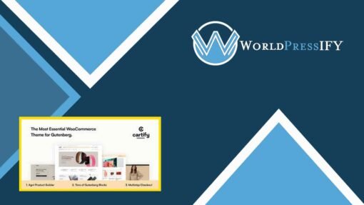 Cartify - WooCommerce Gutenberg WordPress Theme - WorldPress IFY