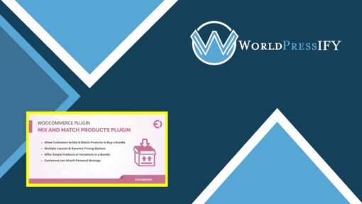 WooCommerce Mix and Match Products - WorldPress IFY