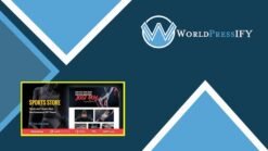 Sports Store – Sports Clothes and Fitness Equipment Store WP Theme - WorldPress IFY
