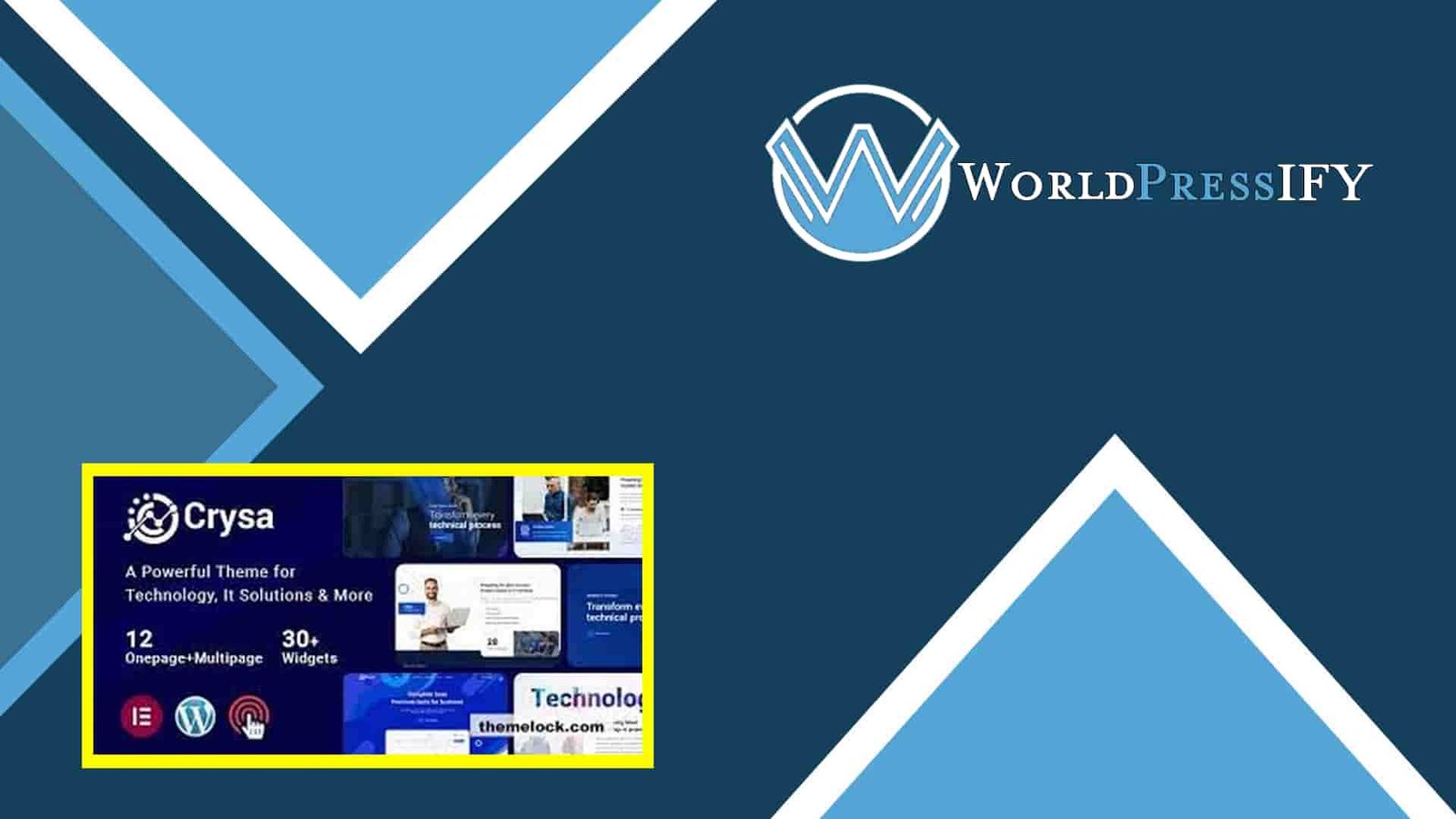 Crysa - IT Solutions WordPress Theme - WorldPress IFY Crysa - IT Solutions WordPress Theme - WorldPress IFY