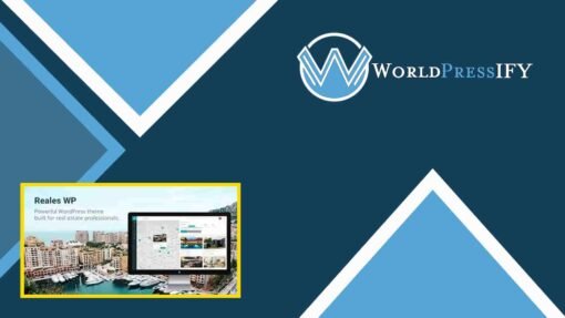Reales WP – Real Estate WordPress Theme - WorldPress IFY
