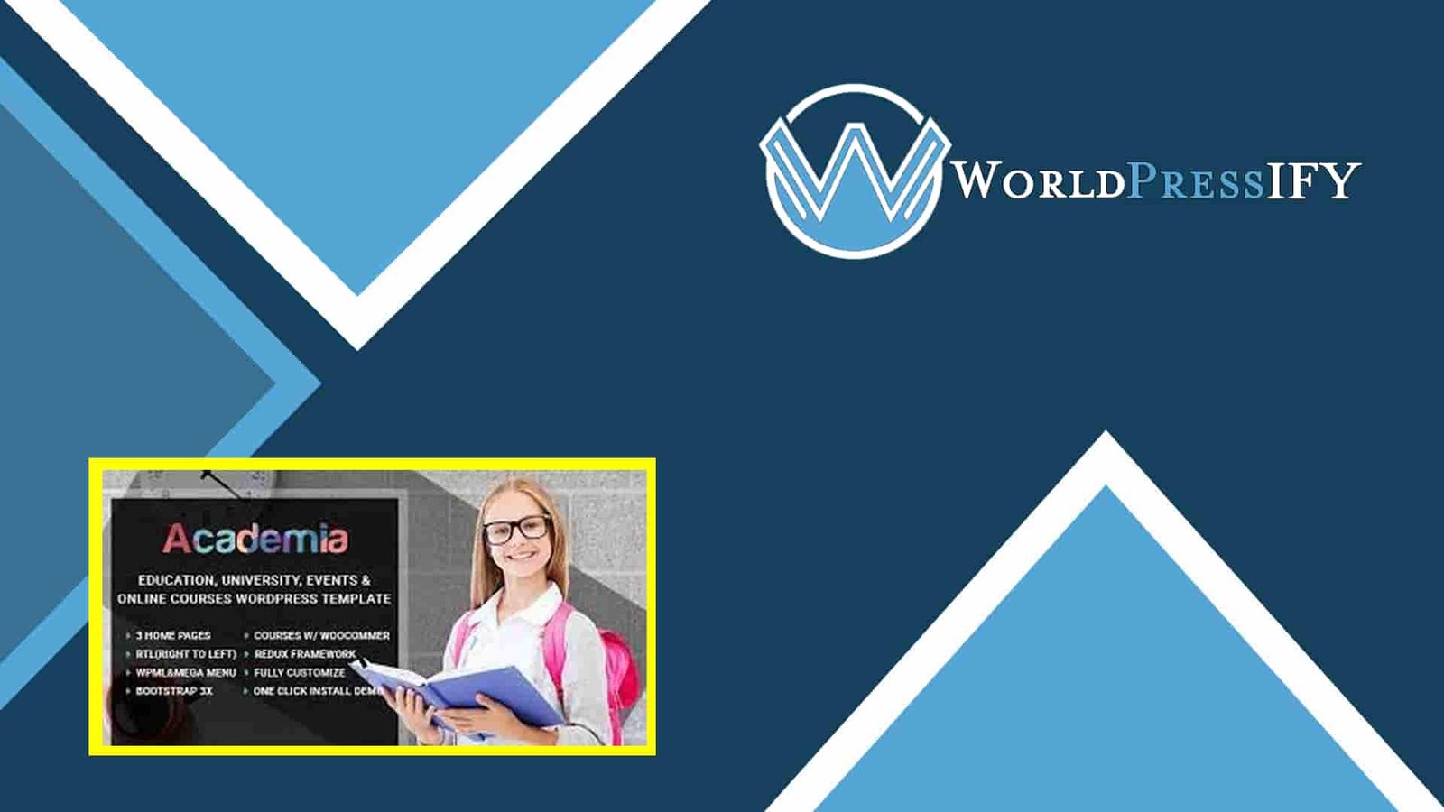 Academia – Education Center WordPress Theme - WorldPress IFY