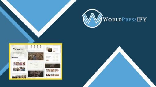 Winela - Wine and Vineyard Elementor Template Kit - WorldPress IFY
