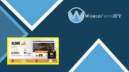 Alone Charity Multipurpose Non-profit Theme - WorldPress IFY