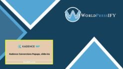 Kadence Conversions - Popups, slide-ins Addon - WorldPress IFY