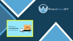 WooCommerce Free Shipping Bar - WorldPress IFY